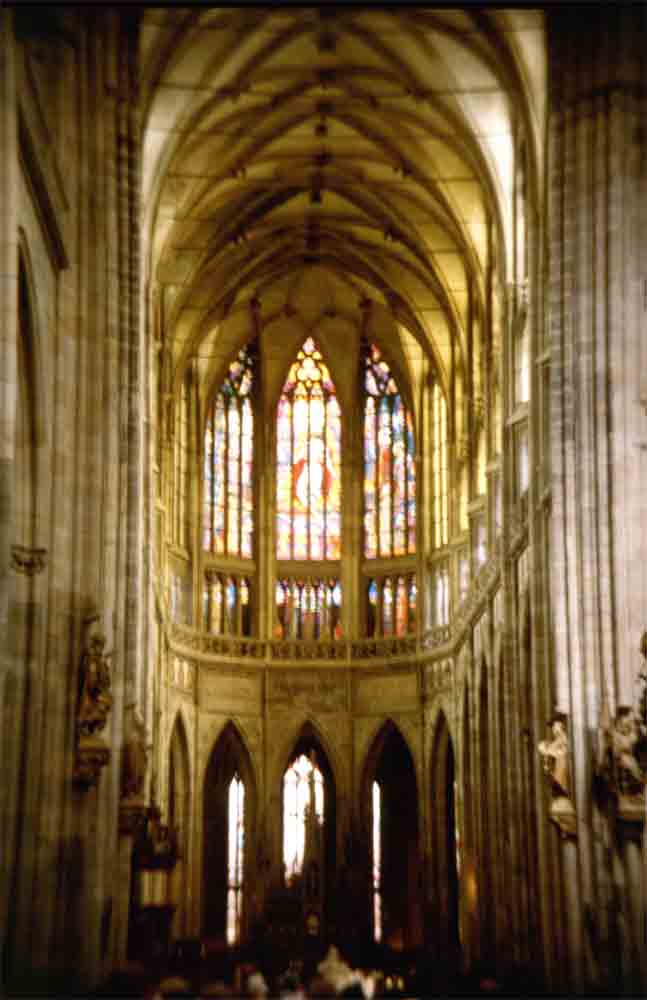 32 - Rep. Checa - Praga, catedral de San Vito, interior